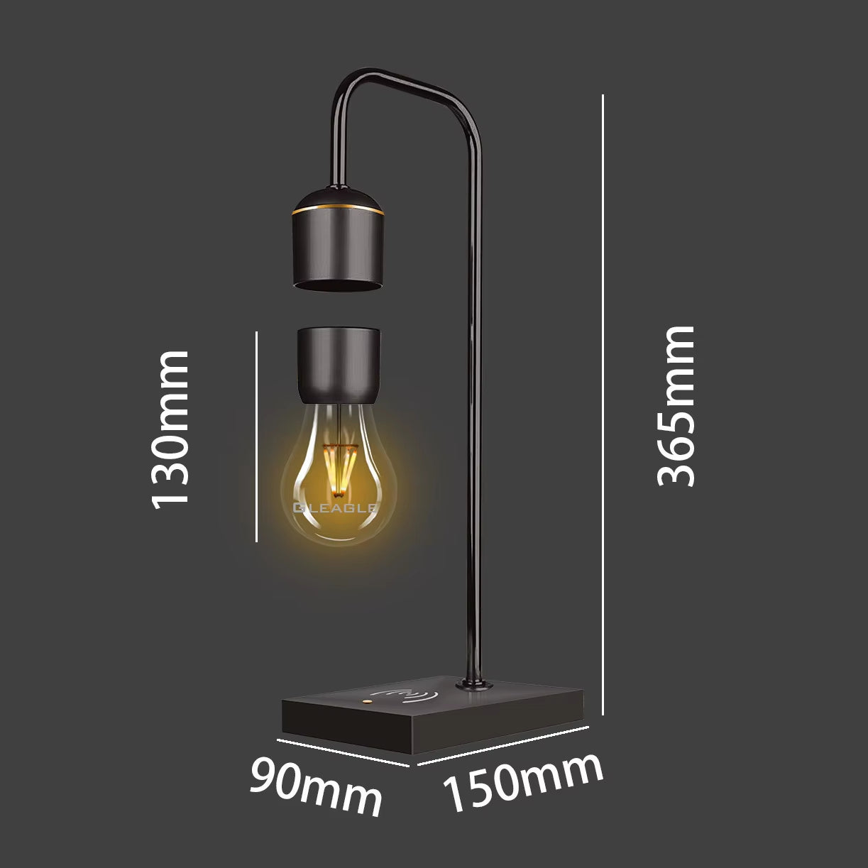 Levitating Floating Wireless LED Bulb Light