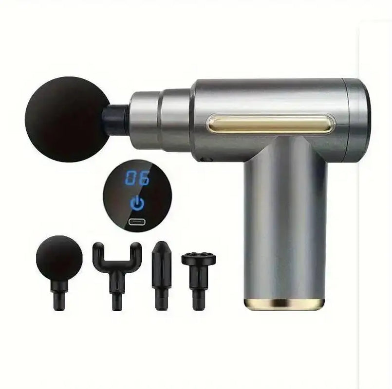 Mini Muscle Massage Gun Protable Body Massager Deep Handheld